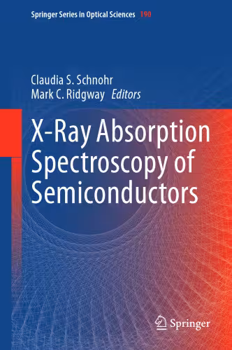 خرید و دانلود نسخه کامل کتاب X-Ray Absorption Spectroscopy of Semiconductors