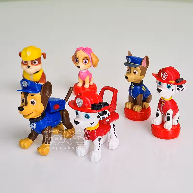 فیگور 6 عددی سگهای نگهبان paw patrol کد 4608302