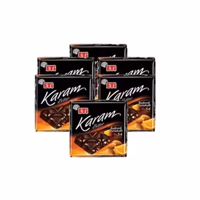 شکلات با طعم بادام و پرتغال اتی Eti