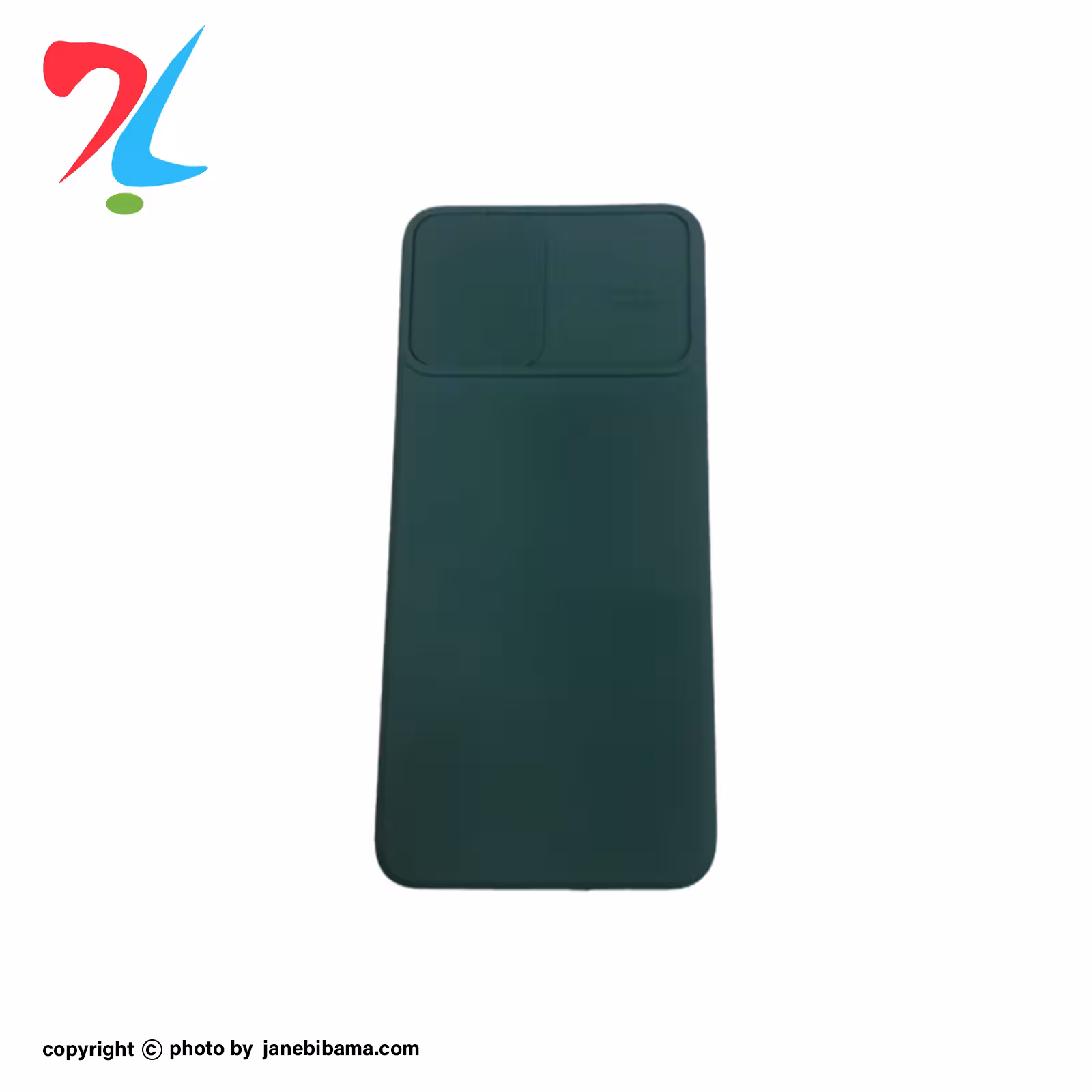قاب سیلیکونی محافظ لنز دار کشویی مناسب برای سامسونگ A02S-رنگ سبز یشمی