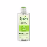 تونر پاک کننده صورت سیمپل مدل Soothing حجم 200 میل