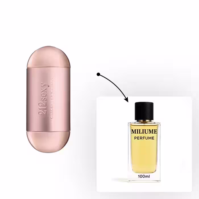اسانس عطر Carolina Herrera 212 sexy Women برند Givaudan - کد 2345 - 212 سکسی زنانه 100ML - میلیوم پرفیوم