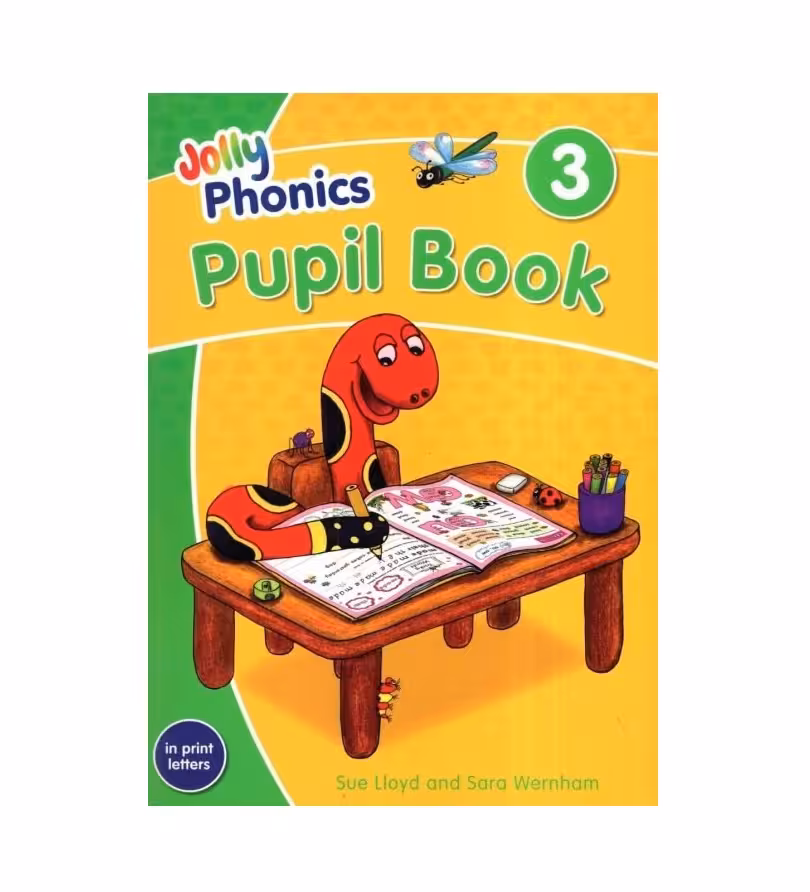 کتاب جولی فونیکس سه پابلیک بوک Jolly Phonics Pupil Book 3