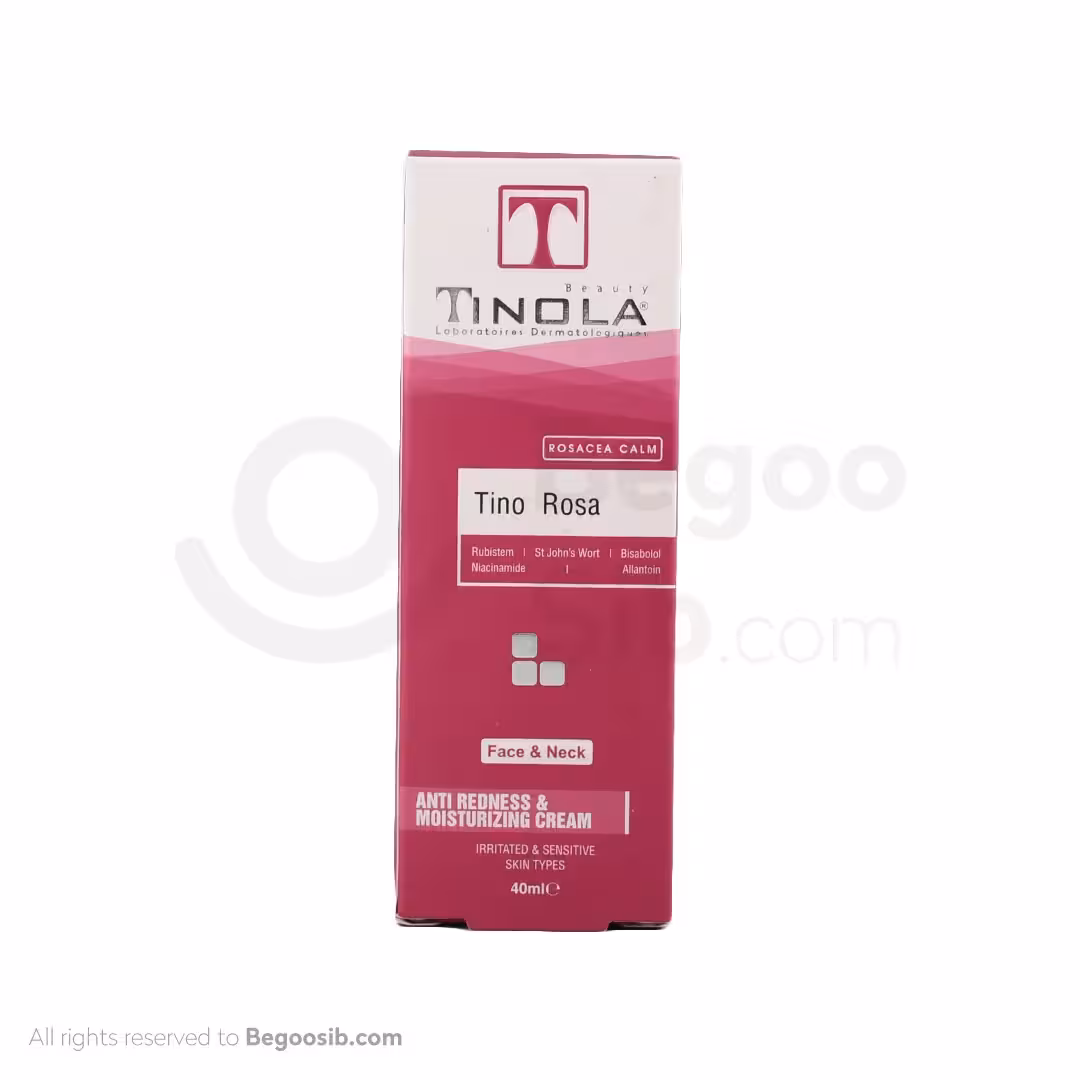 کرم مرطوب کننده پوست تینولا مدل Tino Rosa حجم 40 میلی لیتری