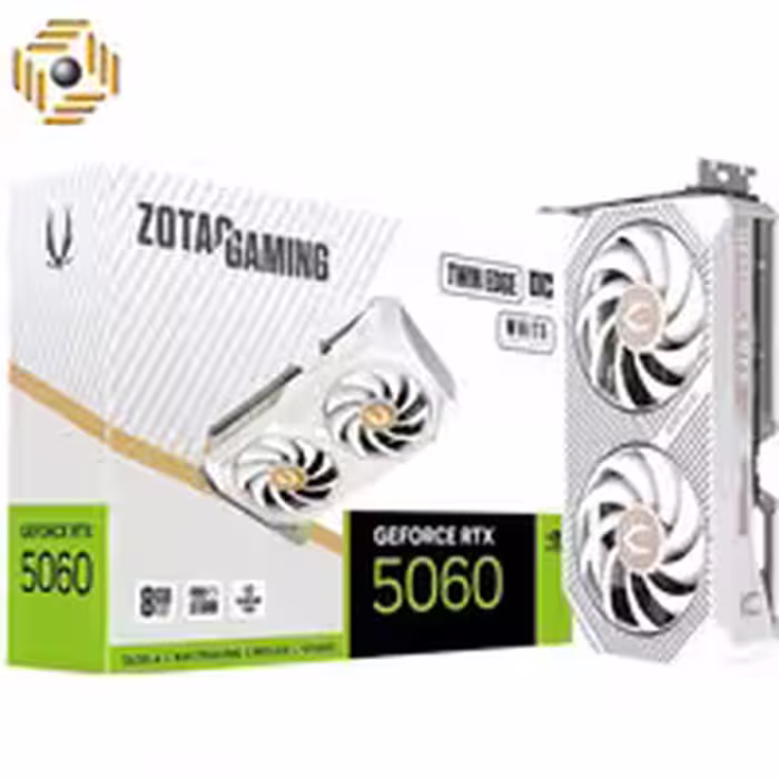 کارت گرافیک زوتک ZOTAC RTX 5060 Twin Edge White OC 8GB