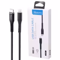 کابل تبدیل فست شارژ Verity CB3132C Type-C To Lightning 1m