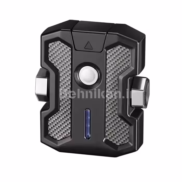 فندک پلاسمایی، چراغ قوه و اسپینر دار کد 34671