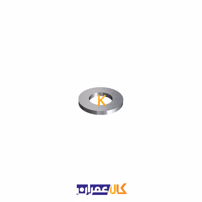 واشر تخت سایز 6 میلی متر
