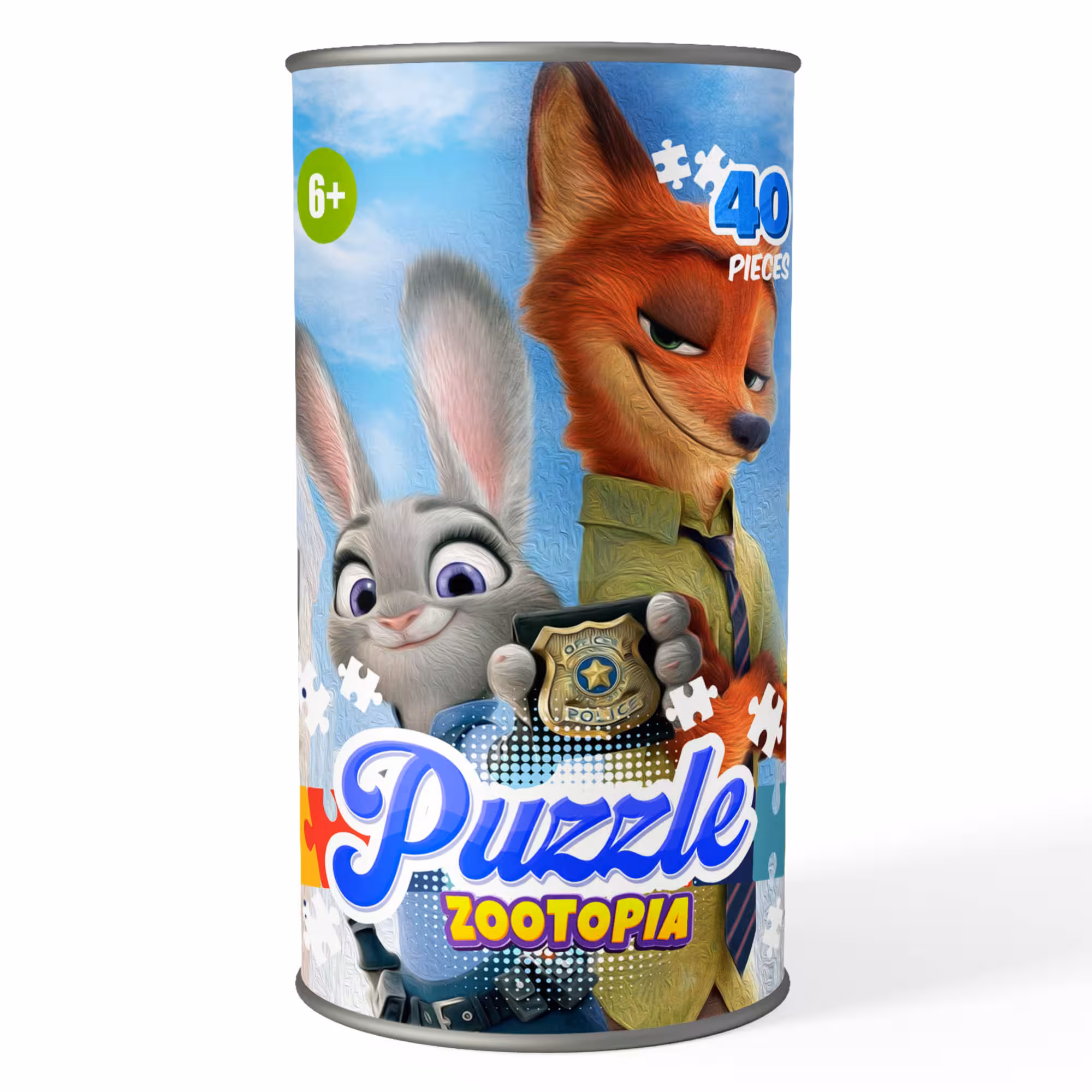 پازل 40 تکه کارتون زوتوپیا