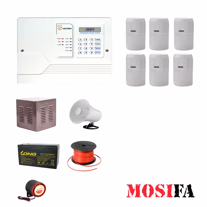 پکیج دزدگیر اماکن ویزیترون مدل VT6