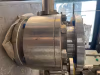 شیر توپی 3 اینچ  دو تیکه ریس فیس کلاس 150 SEAT 316L STEM F316L BALL F316L BODY F316L