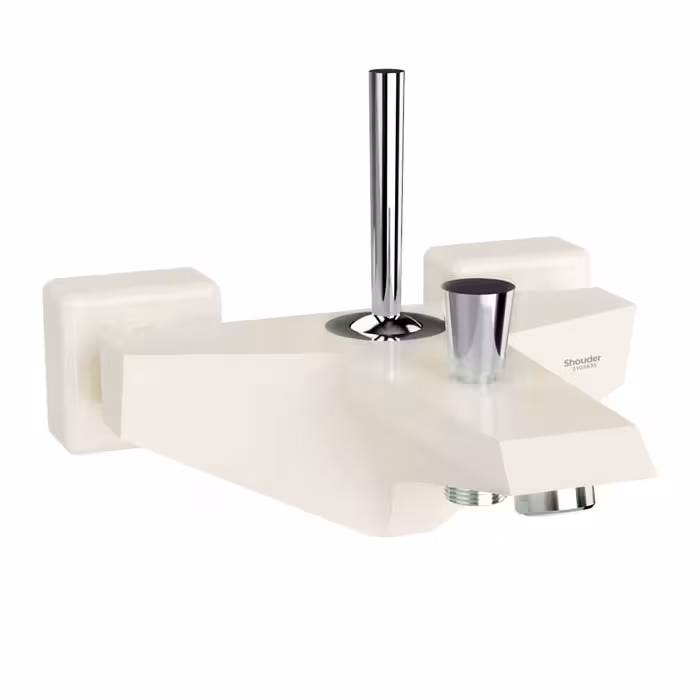 شیر حمام شودر مدل تیفانی شیری کروم