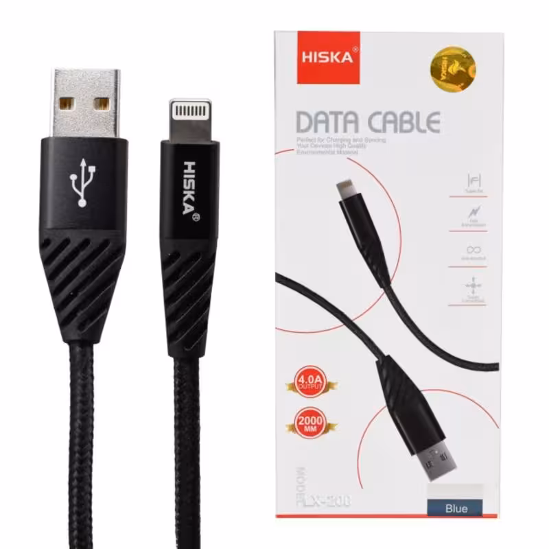 دیتا کابل آیفون ez-38 HISKA LX-200