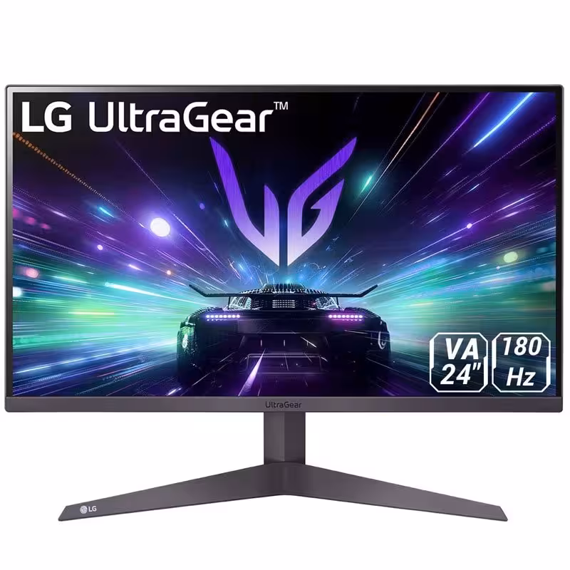 مانیتور گیمینگ ال جی UltraGear 24GS50F-B سایز 24 اینچ
