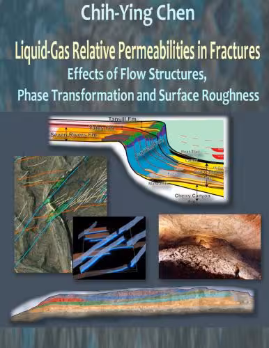 خرید و دانلود نسخه کامل کتاب Liquid-Gas Relative Permeabilities in Fractures: Effects of Flow Structures, Phase Transformation and Surface Roughness