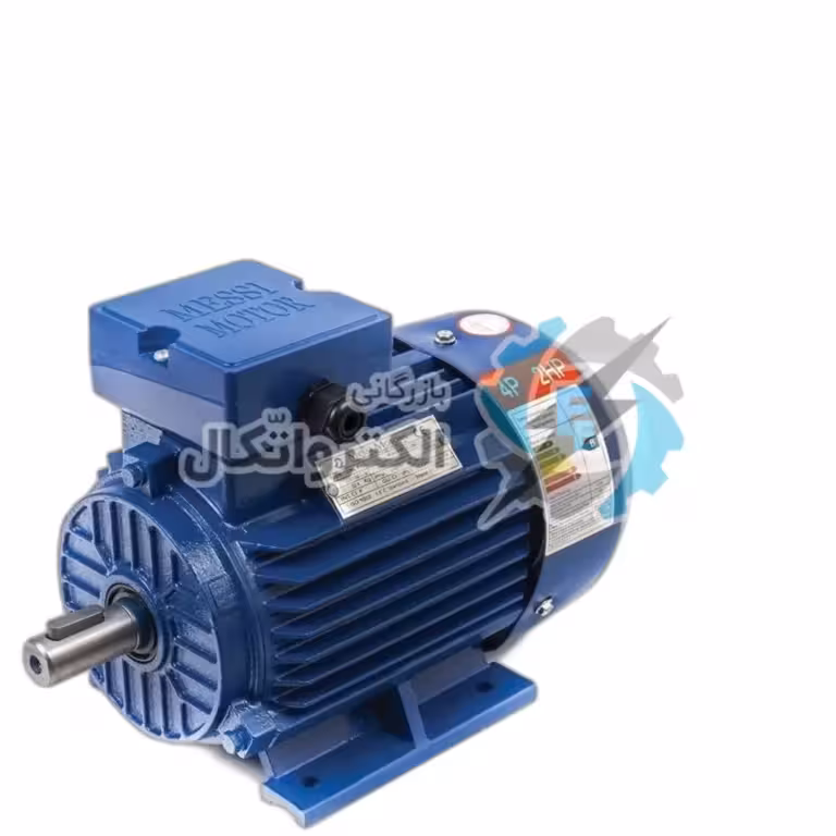 الکتروموتور چینی سه فاز 7.5 کیلووات پوسته چدن مسی موتور
