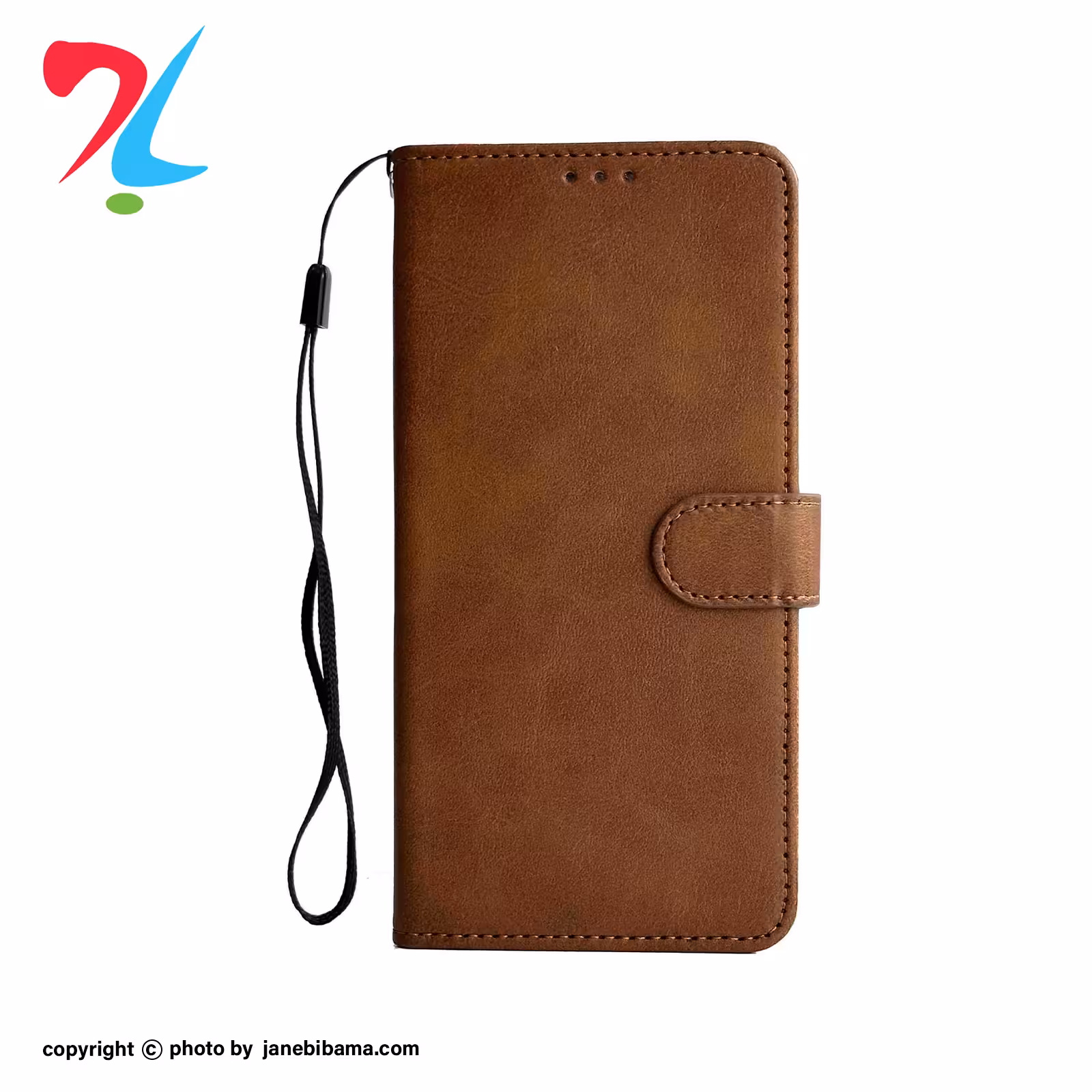 کیف کلاسوری سامسونگ Galaxy A56 مدل مگنتی با محافظ لنز-قهوه ای