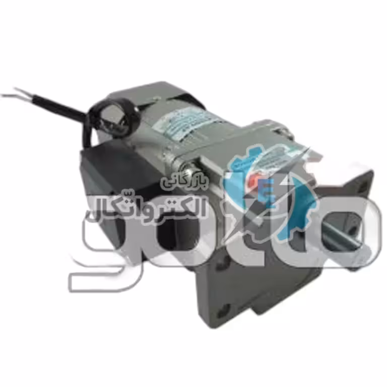 موتورگیربکس تک فاز ترمزدار 60 وات 5 دور بر دقیقه، گیربکس لبه دار نسبت 250، ساخت تایلی چین