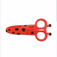 قیچی کودک پنتر طرح کفشدوزک قرمز