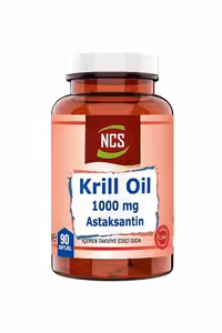 سافت ژل روغن کریل 1000 و آستاگزانتین 2 میلی گرم Ncs - بسته 90 عددی