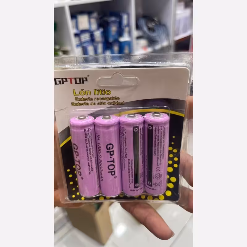 باطری شارژی 3000 میلی آمپر پک چهارتایی 3000mAh