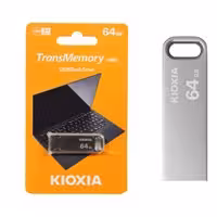 فلش 64 گیگ KIOXIA U366 metalic USB3.2