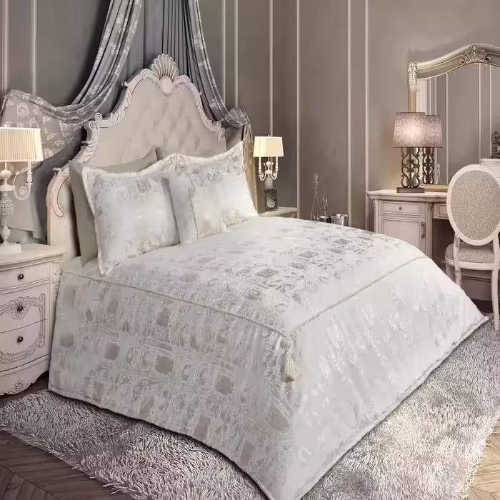سرویس روتختی دونفره مدل مخمل هخامنشی سایز 160 در 200 سانتیمتر