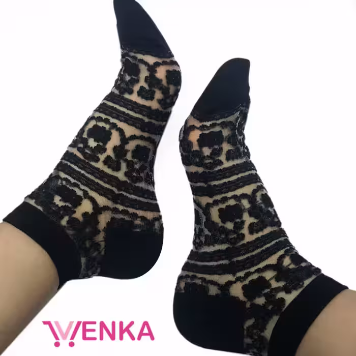 جوراب مچی شیشه ای مدل 321