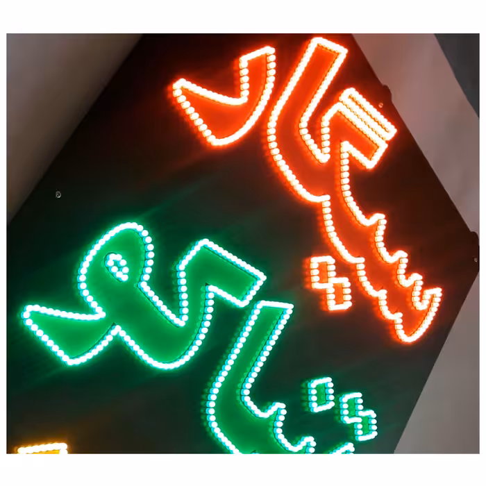 تابلو ال ای دی میشانه مدل سیگار تنباکو کد 760 به همراه فلاشر و کنترل