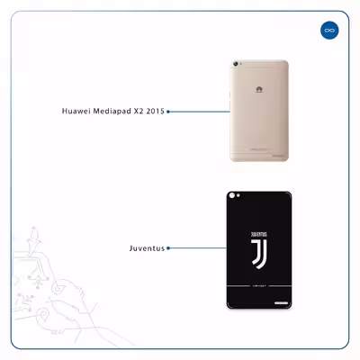 برچسب پوششی ماهوت مدل Juventus مناسب برای تبلت هوآوی Mediapad X2 2015