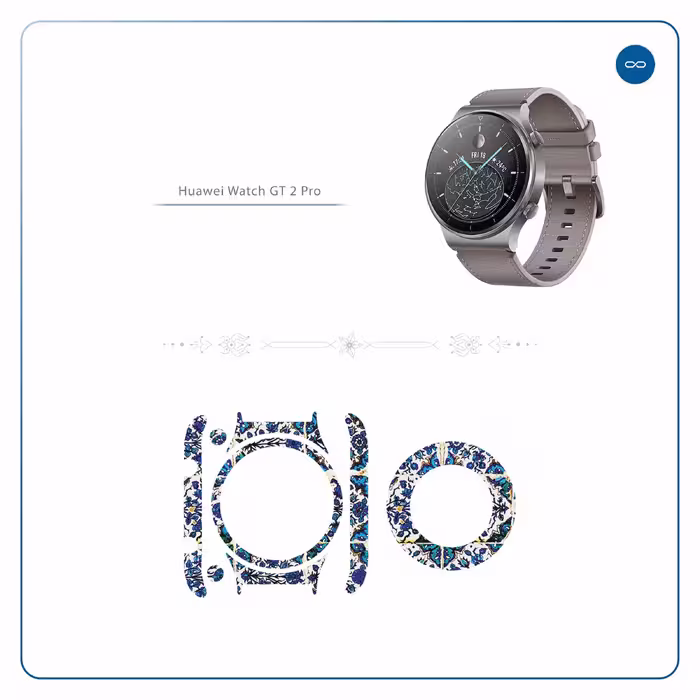 برچسب ماهوت طرح Iran Tile1 مناسب برای ساعت هوشمند هوآوی Watch GT 2 Pro