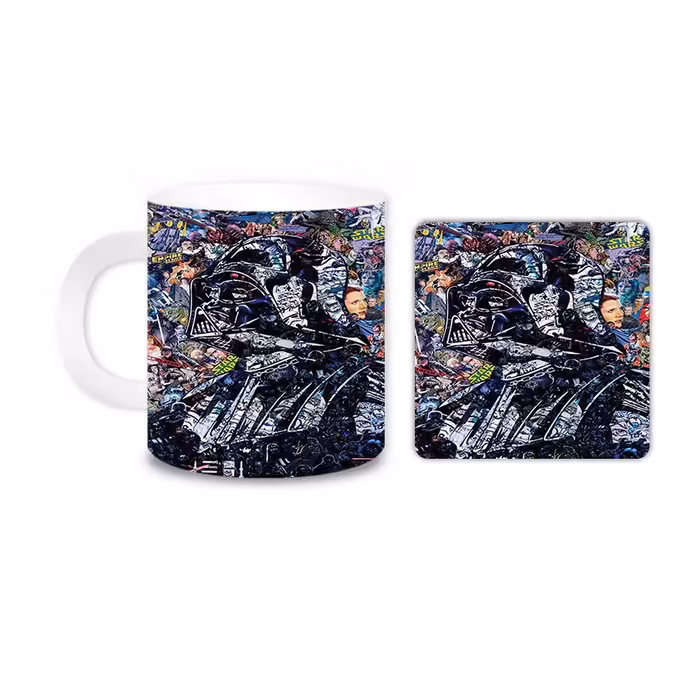 ماگ مدل استاروارز کد 892 به همراه زیر لیوانی