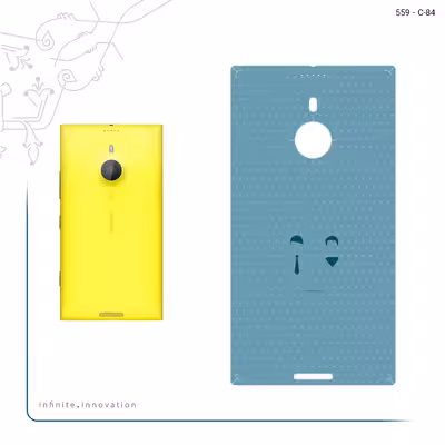 برچسب پوششی ماهوت مدل Minimal Miss and Mister مناسب برای گوشی موبایل نوکیا Lumia 1520