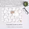 ماوس پد هومرو مدل A4898 طرح تدی 
