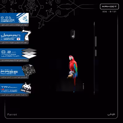 برچسب پوششی ماهوت مدل Parrot-FullSkin مناسب برای گوشی موبایل نوکیا 2