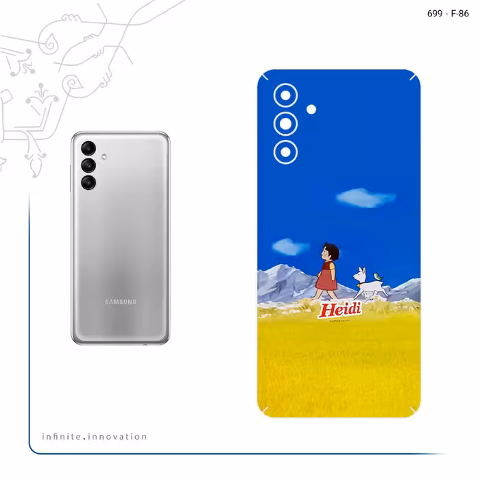 برچسب پوششی ماهوت مدل Heidi Girl of the Alps مناسب برای گوشی موبایل سامسونگ Galaxy A04s