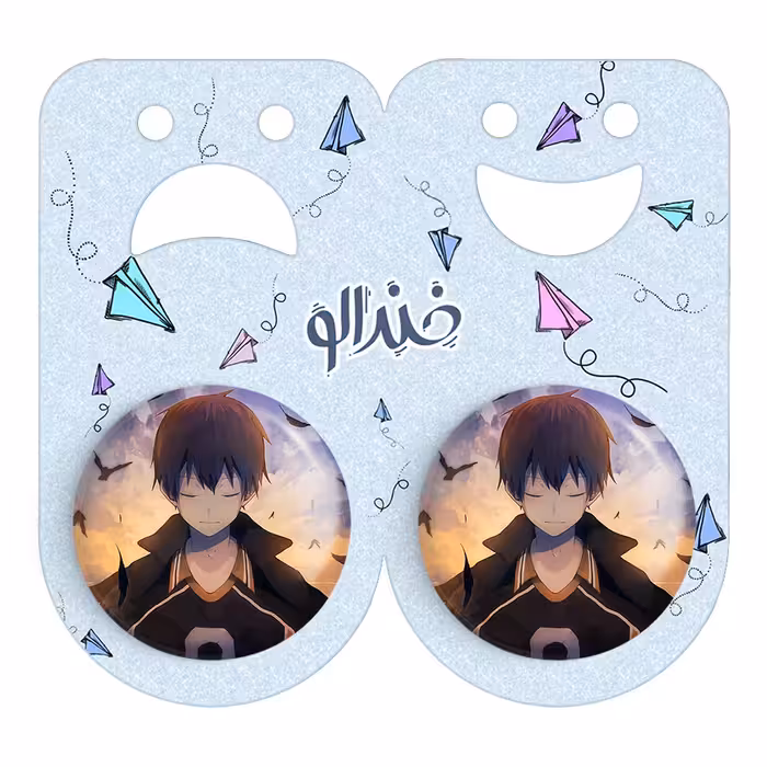 پیکسل خندالو مدل کاگیاما توبیو انیمه آبشار سرنوشت هایکیو کاگیاما کد 11197 به همراه مگنت