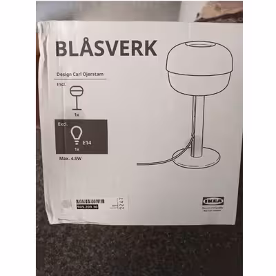 آباژور رومیزی ایکیا مدل BLÅSVERK