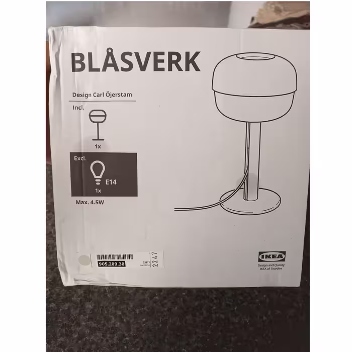 آباژور رومیزی ایکیا مدل BLÅSVERK