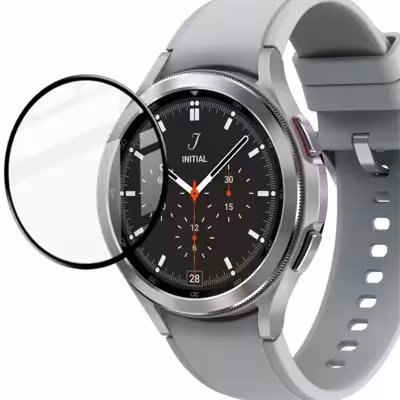 محافظ صفحه نمایش بوف مدل FullGlue-Flexible-G مناسب برای ساعت هوشمند سامسونگ Galaxy Watch 5 / 4 46 mm