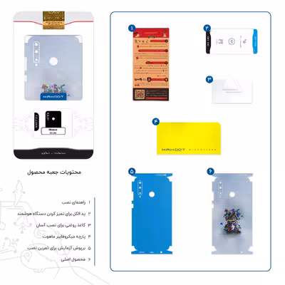 برچسب پوششی ماهوت مدل Collage of surreal Portrait of Women 4-FullSkin مناسب برای گوشی موبایل آنر 20 Lite