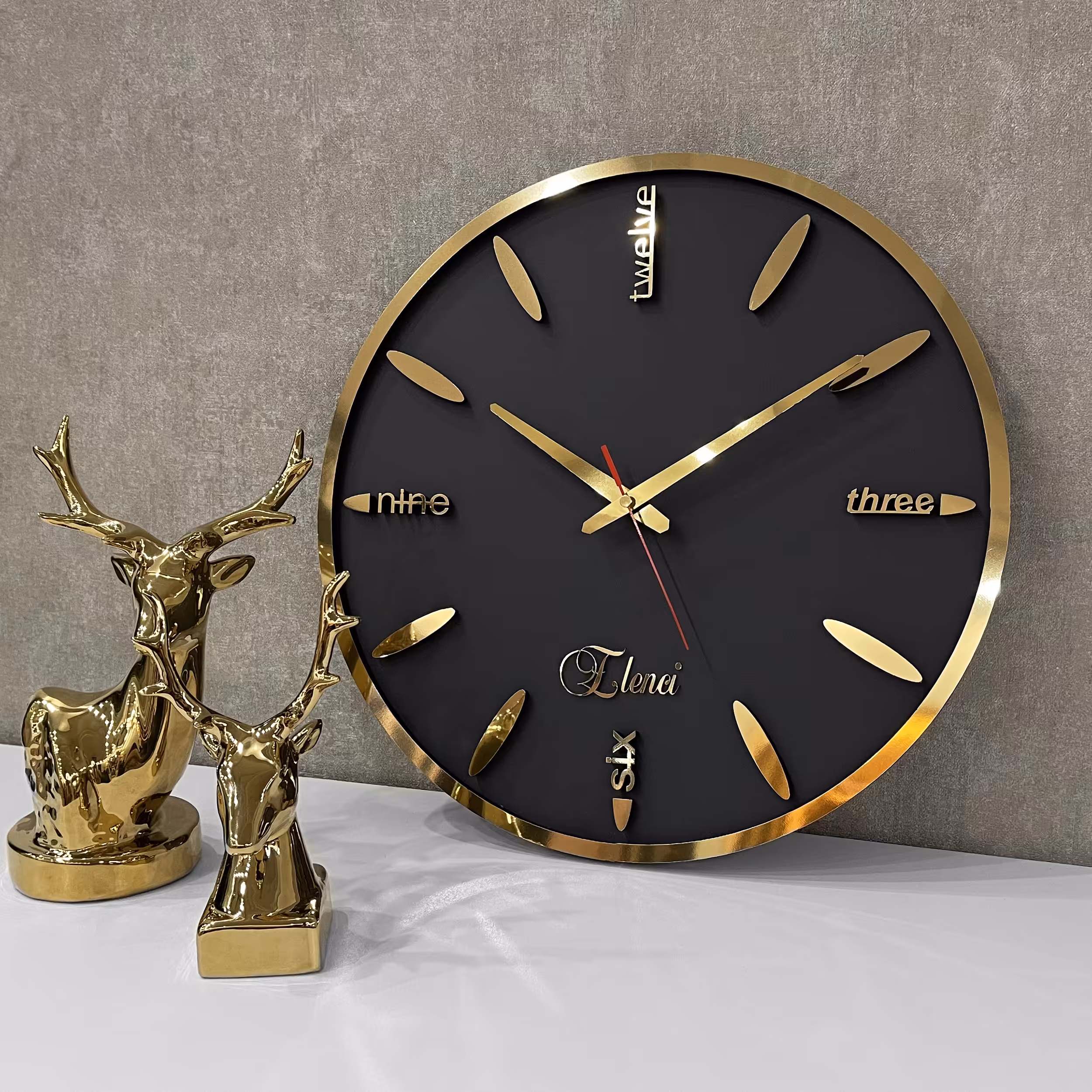 ساعت دیواری اِلِنسی مدل SD-132 کد 40cm