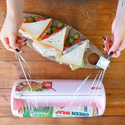 سلفون محافظ مواد غذایی بهگز مدل آریس کد 4050 رول 50 متری 