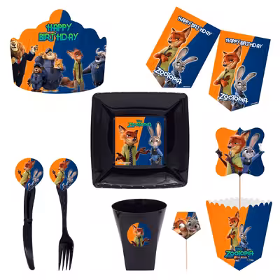  مجموعه 72 عددی تم تولد طرح زوتوپیا