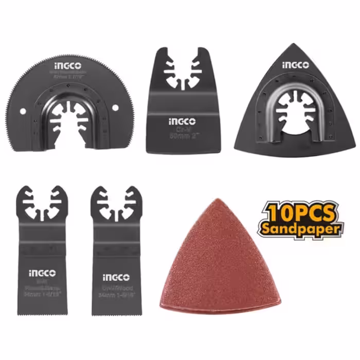 لوازم جانبی ابزار همه کاره اینکو مدل AKTMT1502-15-pcs/set مجموعه 15 عددی 