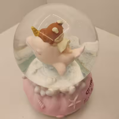 گوی موزیکال مدل پمپی فرشته و دریا