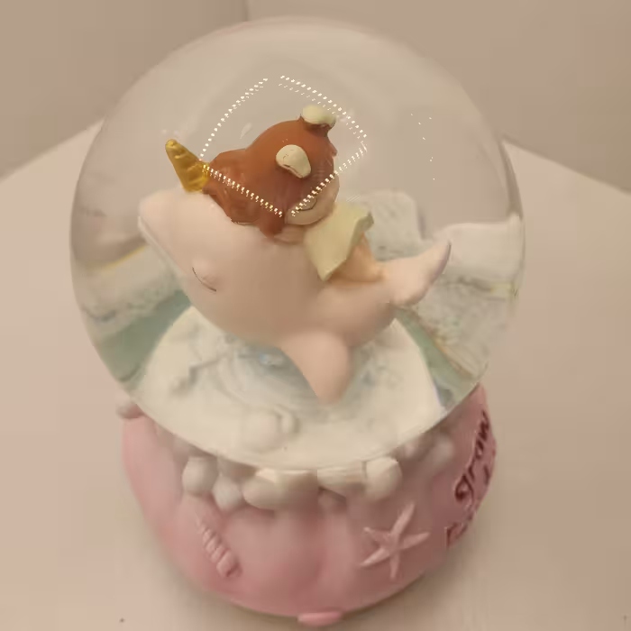 گوی موزیکال مدل پمپی فرشته و دریا