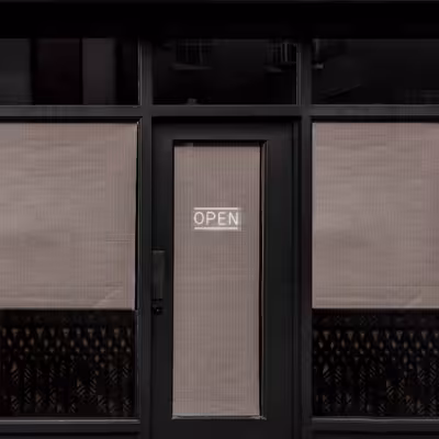 چراغ دیواری نئون دیزاین طرح Open_WHT