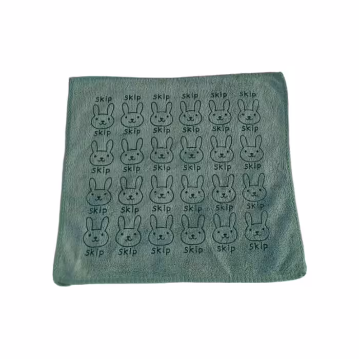 دستمال نظافت طرح خرگوش مدل Skip مجموعه 2 عددی