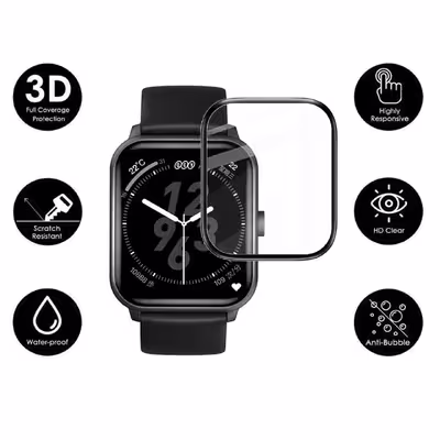 محافظ صفحه نمایش لاین مدل RT007 مناسب برای ساعت هوشمند کیو سی وای GTS Watch